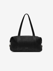 Large Leather Belted Duffle