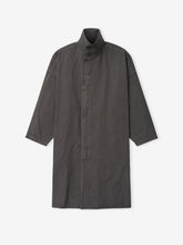 Garment-Dyed Cropped Sleeve Car Coat