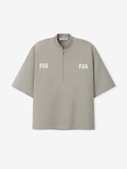 Half Zip Baseball Shirt