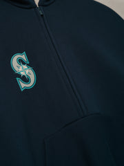 Mariners Raglan Half Zip Sport Hoodie