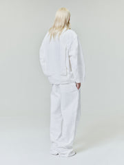 Womens Cotton Twill Relaxed Lapelless Jacket