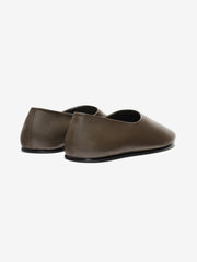 Leather Ballerino