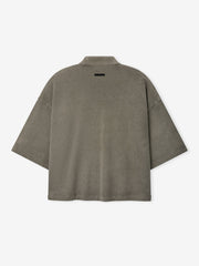 Heavy Jersey Cropped Polo