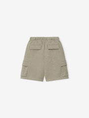 Kids Fleece Cargo Basketball Short